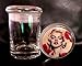 Marilyn Monroe Odorless Air Tight Medical Glass Jar Container Herb Spice JM2