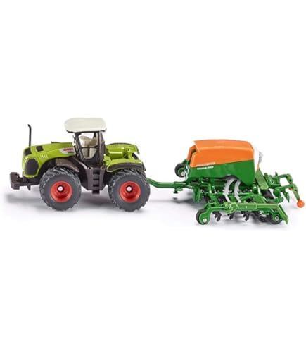 Amazon.com: Siku 1799, New Holland Tractor with Kverneland