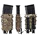 IDOGEAR Mag Pouch 5.56mm 7.62mm Rifle Magazine Pouches Molle Tactical Airsoft Poly Mag Carrier Hunting Equipment Holder