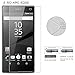 Rhidon Sony Xperia Z5 Premium / Z5P (Front + Back) Tempered Glass Screen Protectors Anti Fingerprint Bubble Free Shatterproof Shockproof Protective Skin Film for Sony Xperia Z5P (5.5