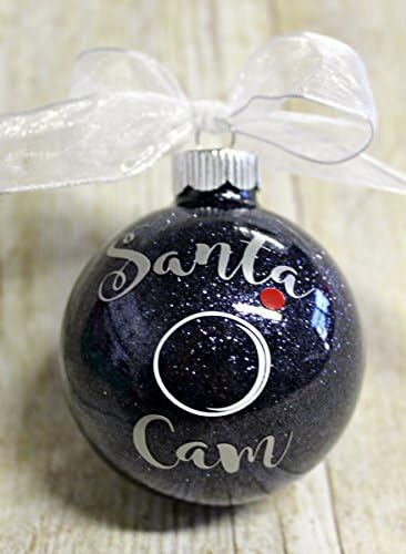 Santa Cam Ornament - Santa Spy Cam Ornament - Funny Christmas Ornament - Kids Christmas Ornament - Family Christmas Ornament
