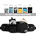 MOSSLIAN Fanny Pack.Multiple Packs Waist Pack- 6 packs,large size Bum Bag,Waterproof Nylon.