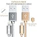 LAX 10ft Apple MFi Certified Durable Braided iPhone USB to Lightning Cable, Apple Phone Charger Cord, iPhone Fast Charging Cable, iPhone Cable for iPhone 11/11 Pro Max/XS Max/x/iPad & More - 2 Pack
