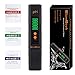 GlowGeek Digital PH Meter/PH Tester/Mini Water Quality Tester for Household Drinking Water, Hydroponics, Aquariums, Swimming Pools, 0.01PH Resolution - Extra PH Calibration Solution Mixture