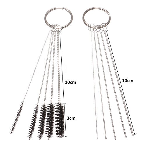 2 Set Cleaning Brush Kit For Master Airbrush Spray Nebulizer Needle Nozzle Tools