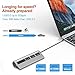 USB C Hub, Portable Aluminum 3 Ports USB 3.0 Hub with 2-Slot Card Reader Combo Superspeed for iMac, MacBook Pro, MacBook, Mac Mini, PC, XPS, Laptops and & More USB Type C Devices