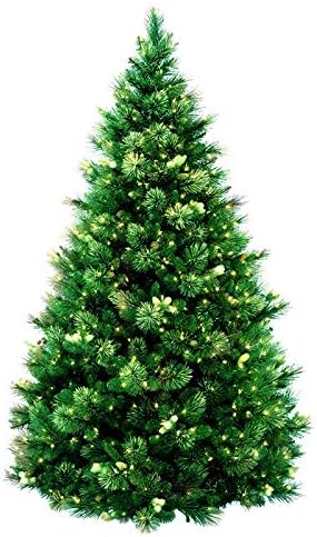 GVBUI Christmas tree Pine Needle Material Christmas Tree Christmas Hotel Mall Home Decorations 1.5M