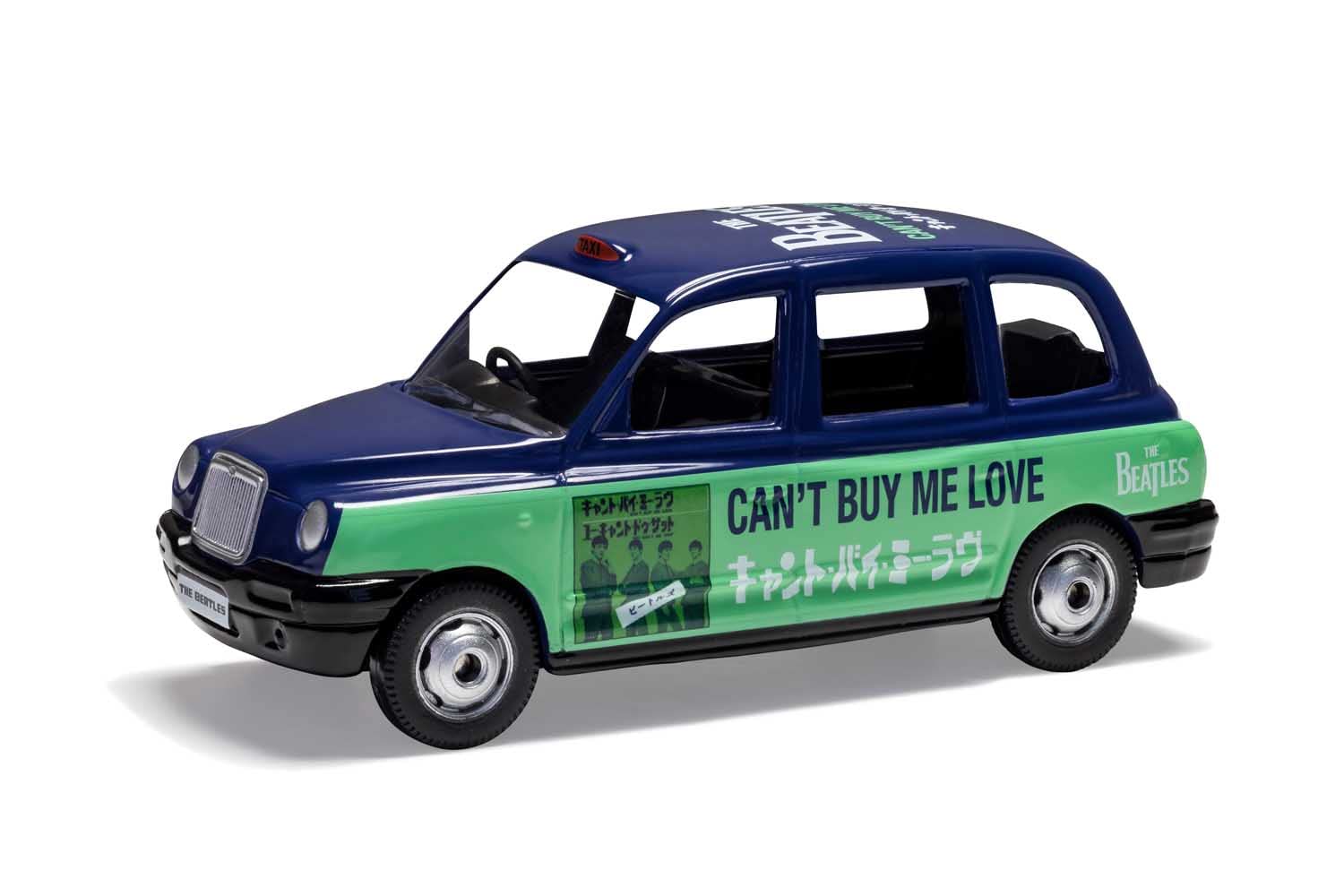 Corgi Diecast Model Cars - CC85935 The Beatles London Taxi 'Can't Buy Me Love' - Men & Women Souvenir Gifts from UK - Small Die Cast Toy Car Models for Boys, Gift for Motor Enthusiasts