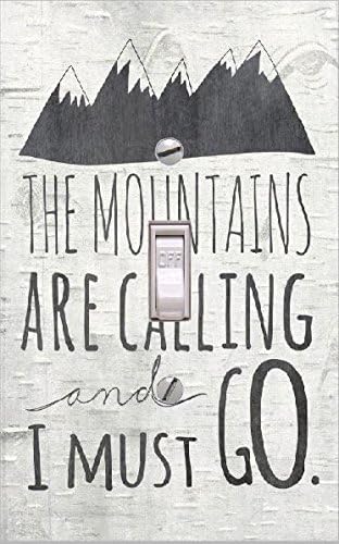 Mountains are calling Lightswitch cover