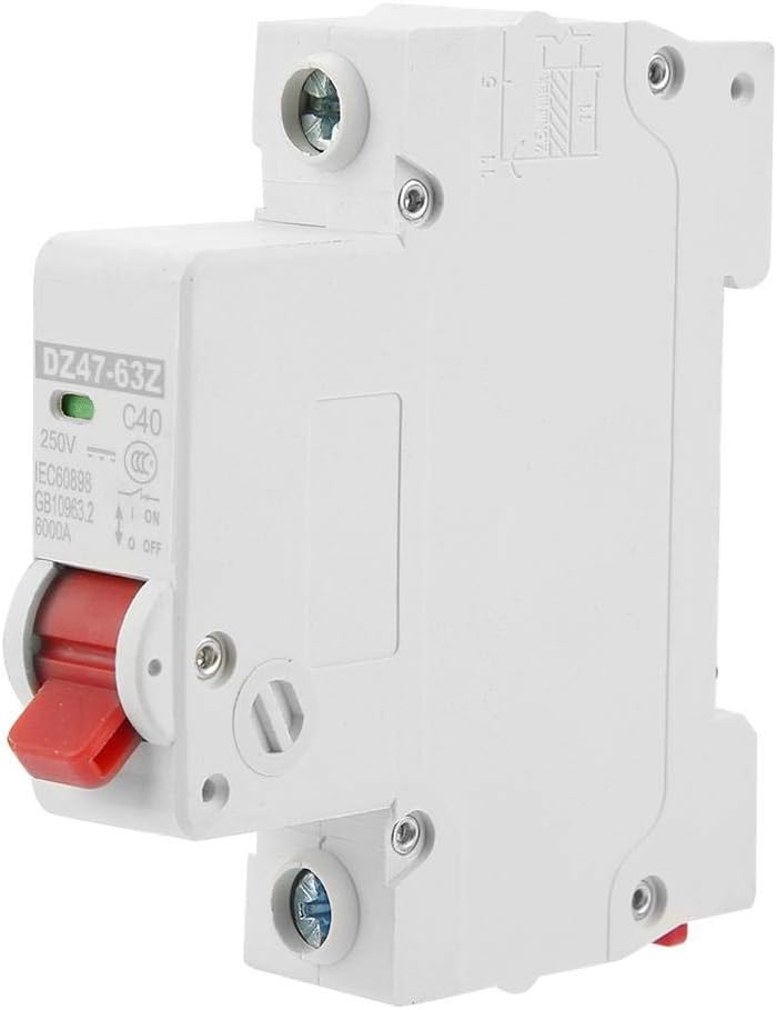 idalinya DZ47-63Z-1P 40A DC Miniature Circuit Breaker Leakage Protection Air Switch
