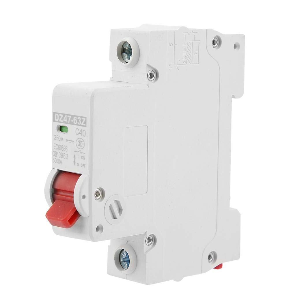 Interruttore Automatico DC DZ47-63Z 1P 40A - Magnetotermico Per Impianti Fotovoltaici E Solari, Protezione Sovraccarico - 2