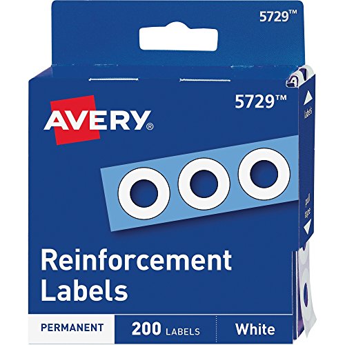 3-Ring Binder, 1 Inch - With Big Tab Insertable Extra Wide Dividers 8 Multicolor Tabs - With 200 White Hole Reinforcements, Hole Reinforcers for 3 Ring Binders - Value Set (Black Ring Binder) - Thumbnail 3