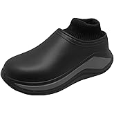 Chill Walk Clogs for Men Women, Slip-On Plush Fleece Lined Winter Mules, Indoor Outdoor House Shoes Chef Nurse Garden Shoes Cushioned Supportive Closed-Toe