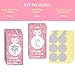 Faisichocalato 48 Pack Bridal Shower Scratch Off Game -Diamond Bride Shower Games Party Scratch Off Cards Tickets Guests Funny Wedding Activity Rose Gold Glitter