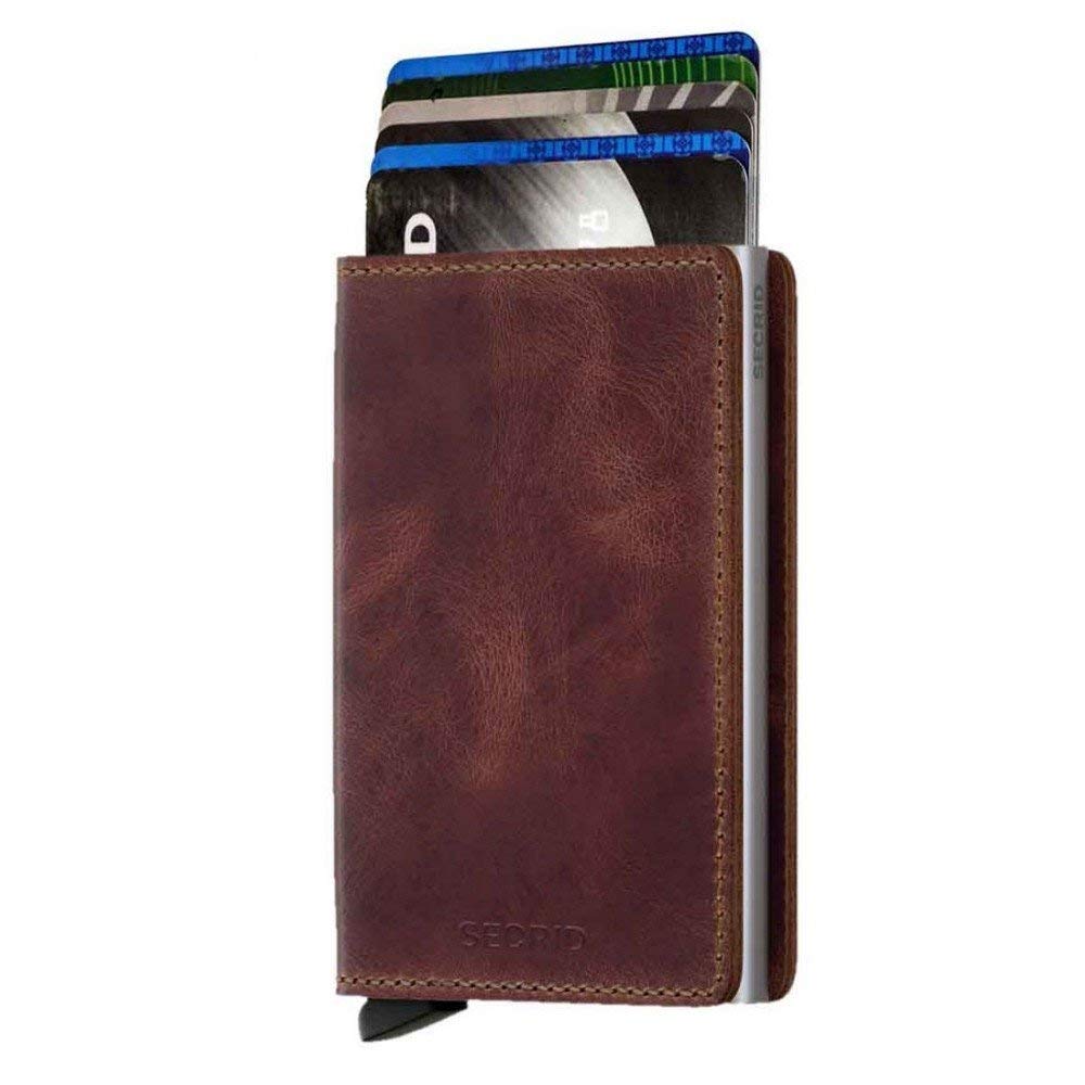 Secrid – Vintage Slim Wallet 10.2 cm, Brown (Brown) - SW-LVB