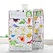 DANROL Baby Boys 5 Pack Carton Print Sleeveless Tank Tops 100% Cotton 6 Months