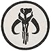 STAR WARS - BOUNTY HUNTER Boba Fett Mandalorian Bantha Skull 2.25 inch Iron On Patch