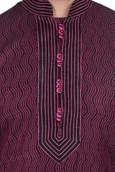 KISAH Men's Indian Benarasi Jaquard Cotton Silk