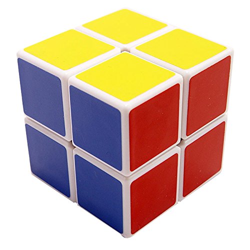Dodolive-2X2X2-Speed-Magic-Plastic-Cube-Ultrasmooth-Educational-Puzzle-Cube-Toy-Color-White
