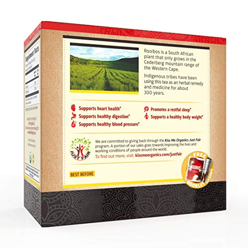 Rooibos Tea Raw Organic Vitamin Rich Digestive Helps with Digestion