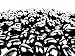 Sweet's Black Licorice Jelly Beans, 2 lb Bag in Certified Frustration-Free Packaging