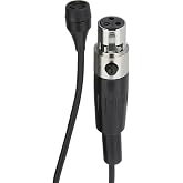 AKG C417 L Microphone, Mini XLR-Version (2577X00080), Black | Mini-XLR Mic, Windscreen