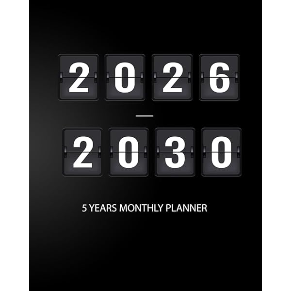 2026 8" X 11" Monthly Planner Faux Leather Cover Black (st52184-26 - View #13