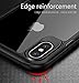iPhone X Case, Vivafree [Transparent Series] Premium Hybrid Slim Fit Crisp Clear Non Slip Protective Cover Case [Supports Wireless Charging] for Apple iPhone X/iPhone 10 (2017 Release) - Black