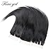 Brazilian Virgin Straight Human Hair Transparent Lace Closure 10 Inch 100% Unprocessed Straight Human Hair Top HD Lace Closure 4X4 Free Part Naturl Black Color