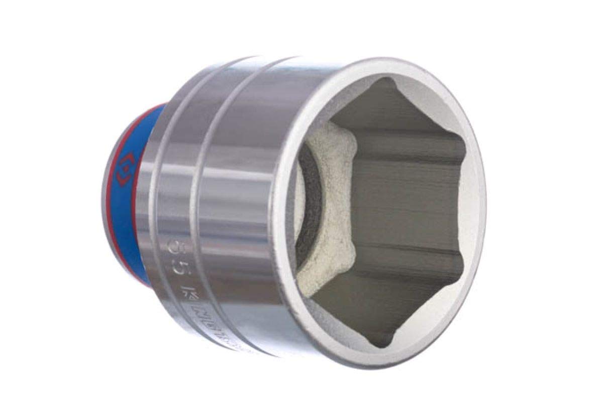 KING TONY 633550M Socket 3/4" Hexagonal 50mm for DIYers & Professionals, Built for Repair and Installation tasks, 50mm