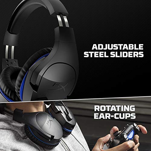 HyperX Cloud Stinger Wireless - Gaming Headset with Long Lasting Battery up to 17 Hours of Use, Immersive In-Game Audio, Noise Cancelling Microphone, Comfortable Memory Foam, and Designed for PS4