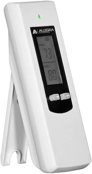 ALLEGRA Thermostat Steckdose Steckdosenthermostat Steckerthermostat Frostwchter Funkthermostat fr Infrarotheizung Heizlfter Heizung Klimaanlage Funk Temperaturregler mit Fernbedienung T21