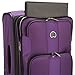 DELSEY PARIS Sky Max Softside Expandable Luggage with Spinner Wheels, Purple, Carry-on 21 Inch
