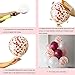 Bachelorette Party Decorations Balloons 40 Pack 12 Inch White Rose Gold Burgundy Latex Balloons with Confetti Balloon for Baby Shower Bridal Shower Wedding Party Supplies