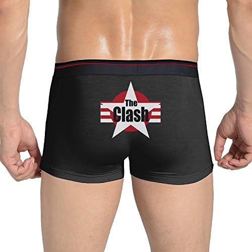 Fashion The Clash Punk Rock Band Mick Jones Men's Boxer Brief Underpants