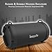 SereneLife Outdoor Portable Wireless Bluetooth Boombox and Radio Stereo System with Rechargeable Battery, 2” Speaker Drivers, 4” Subwoofer, 3.5mm Aux, MP3, USB, Micro SD Slot, FM Radio – SLBSP11thumb 2