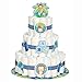 Boy Monkey Baby Shower Diaper Cake Kit, 25pc