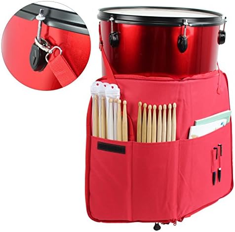 YMC DSB20-RD Pro Drum Stick Bag Holder 15mm Foam - Red
