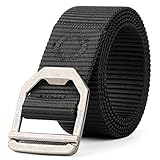 JASGOOD 2 Pack Nylon Belt Outdoor Military Web Belt 1.5