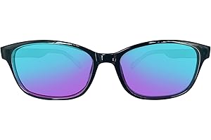 Tvindkirdod Color Blind Glasses, Colorblindness Correction Glasses, Color Weakness Glasses, Spectacles Unisex, for Red-Green Blindness, Color Blind Corrective Glasses for Outdoor/Indoor