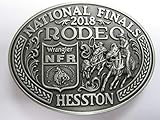 Hesston 2018 National Finals Rodeo NFR Adult Belt Buckle (4