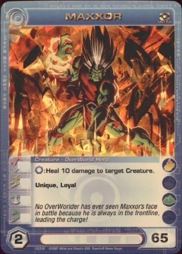 MAXXOR Chaotic Premium Edition Season 1 Ultra Rare Gold Foil Card & Unused Code (MAX ENERGY 65) by Maxxor Card