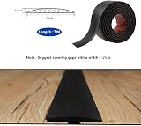 Zayejod 3 Meters Laminate Threshold Strip PVC Door Bar Black 5cm Self Adhesive view 2