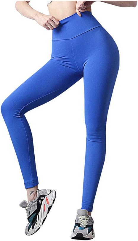 Jogginghose Damen High Waist - Baumwolle Yoga Fitness Hose