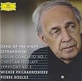 SONG OF THE NIGHT / SZYMANOWSKI:VIOLIN CTO NO 1    image