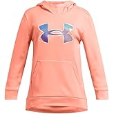 Under Armour Girls Armourfleece Iridescent Big Logo Hoodie