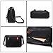 Scarleton Crossbody Bags for Women, Purses w/Decorative Belt, H172501 - Black