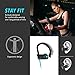 PrimeWire Powerbuds Bluetooth Earbuds, The Best Wireless Sports Earphones w/ Mic IPX7 Waterproof HD Stereo Sweatproof In Ear Earbuds for Gym Running 8 Hour Battery Noise Cancelling Headphones- Blue