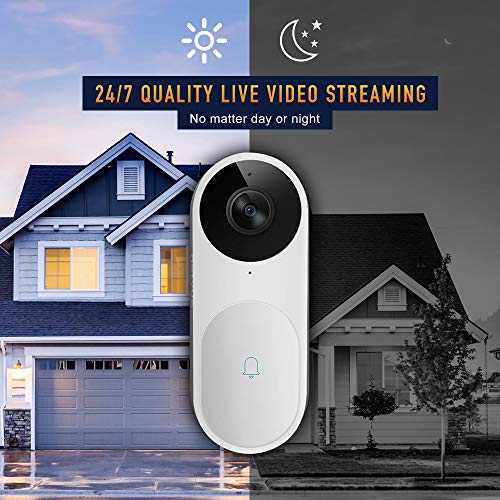 Video Doorbell A.I. WiFi HD Camera Doorbell with Facial Recognition