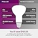 Philips LED Dimmable R20 Soft White Light Bulb with Warm Glow Effect 450-Lumen, 2700-2200-Kelvin, 6-Watt (45-Watt Equivalent), E26 Base, Frosted, 6-Pack